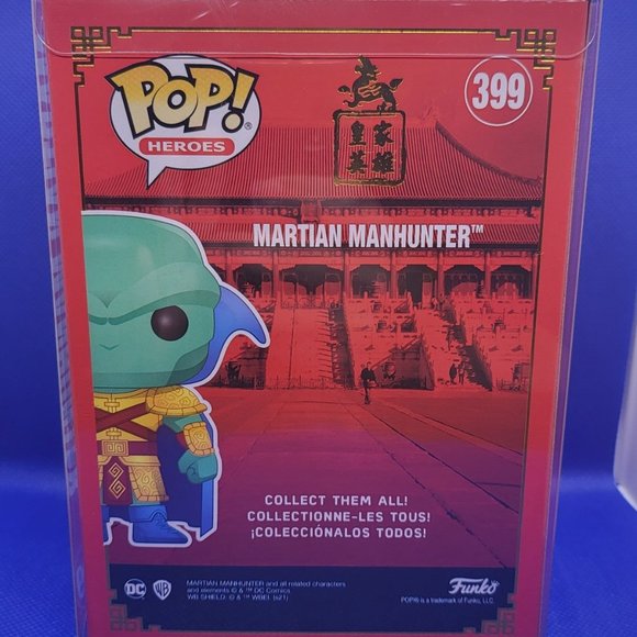 DC Martian Manhunter 2021 Summer Convention Exclusive Funko Pop - Picture 3 of 9